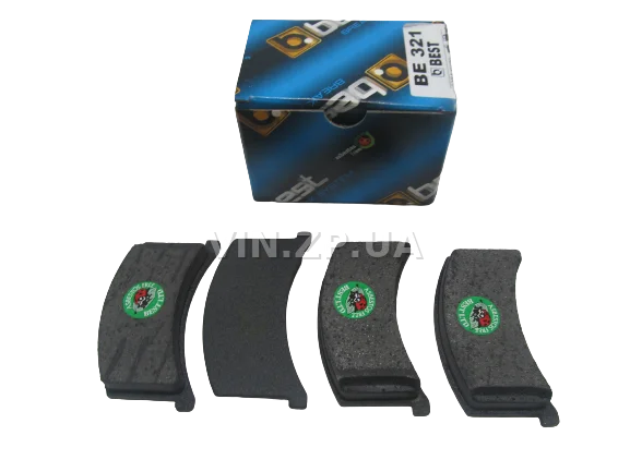 Колодки тормозные передние Best Таврия Славута 4шт 1102-3501090