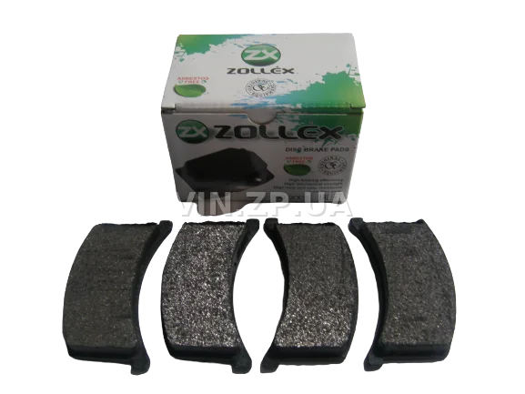 Колодки тормозные передние Zollex Таврия Славута 4шт 1102-3501090