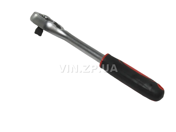 Вороток тріскачка 1/2" INTERTOOL 24 зуба, довжина 250мм, CrV, з храповим механізмом 3