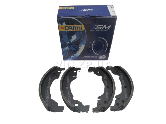 Колодки тормозные задние Dafmi SM Таврия 1102 1103 1105 4шт 1102-3502090