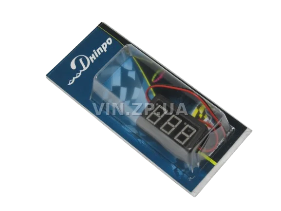 Вольтметр накладной Eurosport 12-24V 0.56" красный DVM-56AS-R 2