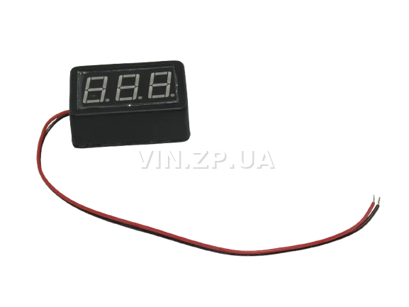 Вольтметр накладной Eurosport 12-24V 0.56" красный DVM-56AS-R 3