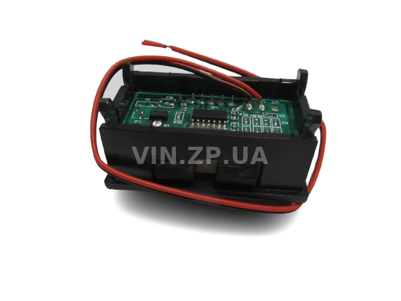 Вольтметр врезной EuroSport 12-24V 0.56" красный DSN-DVM-56-L2-R 2